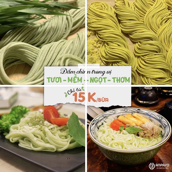 Mì Sâm Cát Organic Anpaso